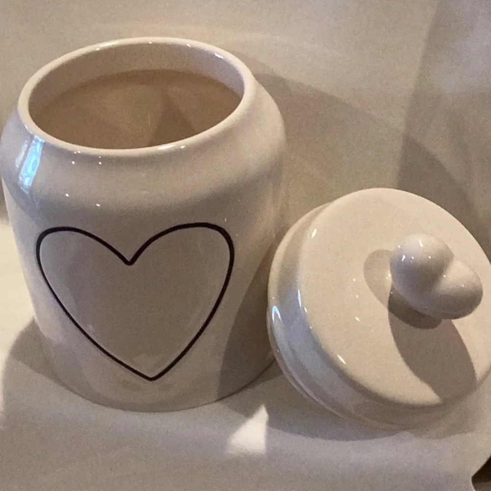 Rae Dunn baby Heart canister